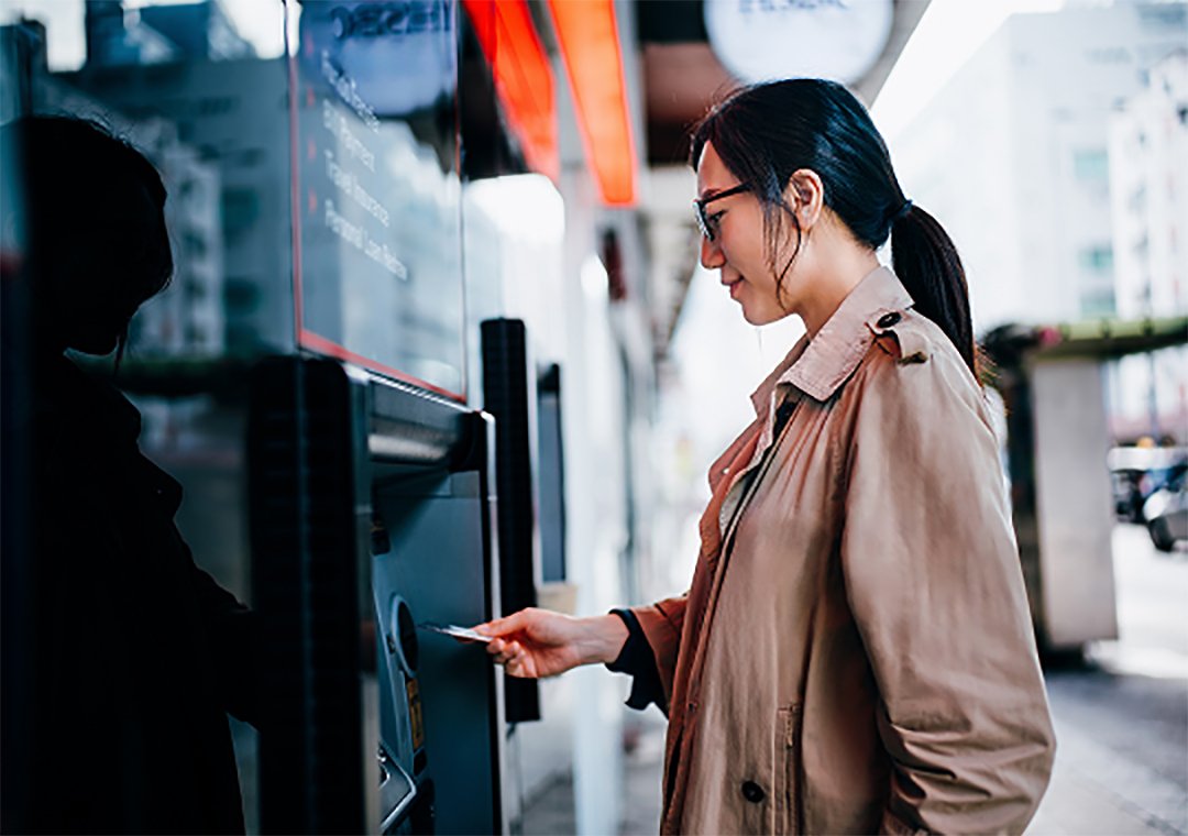 Overseas ATM cash withdrawal