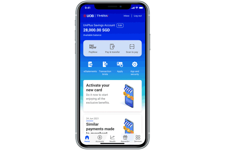 Applying for insurance on UBGROUPSG Pulse